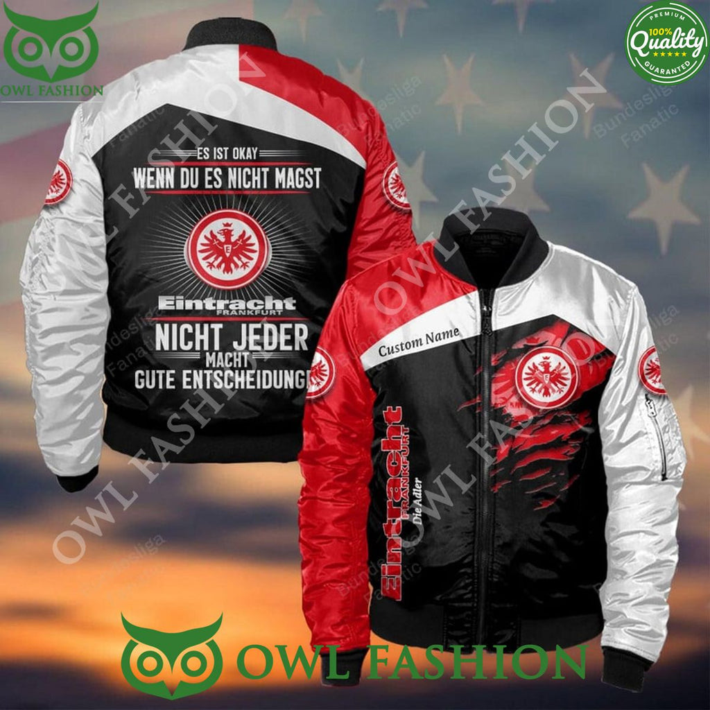Eintracht Frankfurt Custom name Est Ist okay Nicht Jeder hoodie shirt