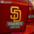 San Diego Padres Car Emblem Custom 3D Badge