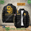 San Diego Padres Custom Name MLB Baseball Jacket Sport