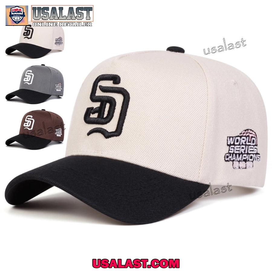 San Diego Padres World Series Champions Embroidery Baseball Cap