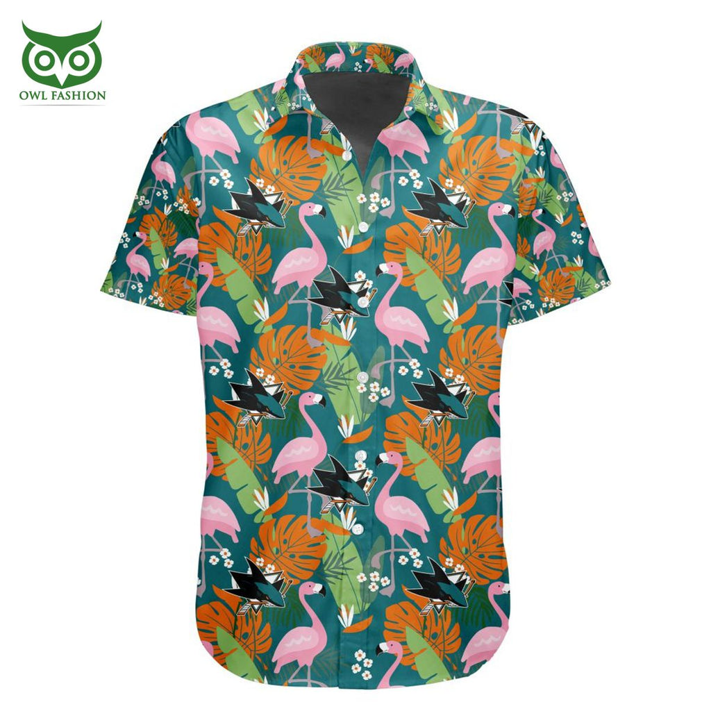 San Jose Sharks NHL Hockey Team Hawaiian Shirt