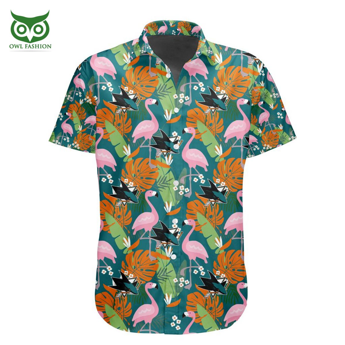 San Jose Sharks NHL Hockey Team Hawaiian Shirt