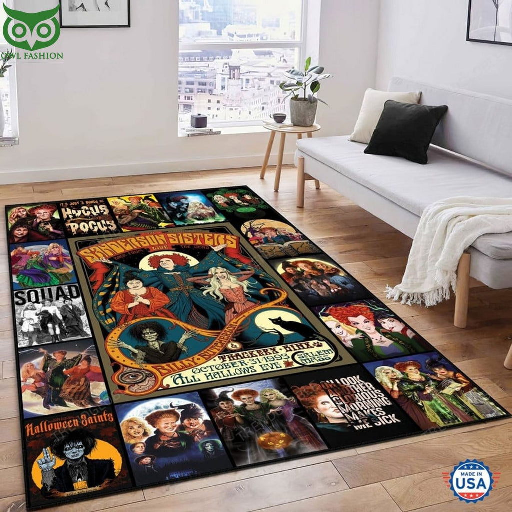 Sanderson Sisters Resger Hocus Pocus Rectangular Rug