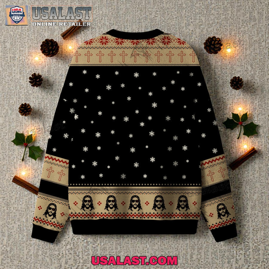 Santa Claus I’ll Be Back Ugly Christmas Sweater