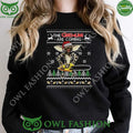 Santa The Gremlins Are Coming Christmas 2024 ugly sweater