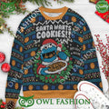 Santa Wants Cookies Ho Ho Nom Cookie Monster Sweater