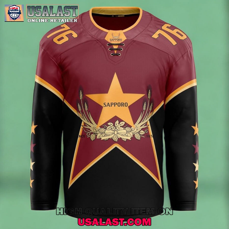 Sapporo Breweries Beer Hockey Jersey