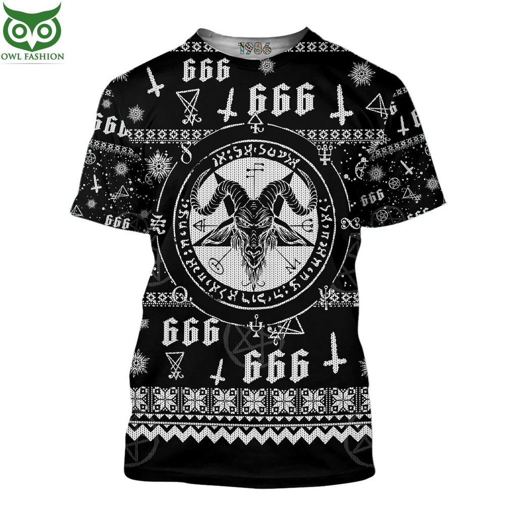 Satan 666 Demon Ugly Sweater Jumpers