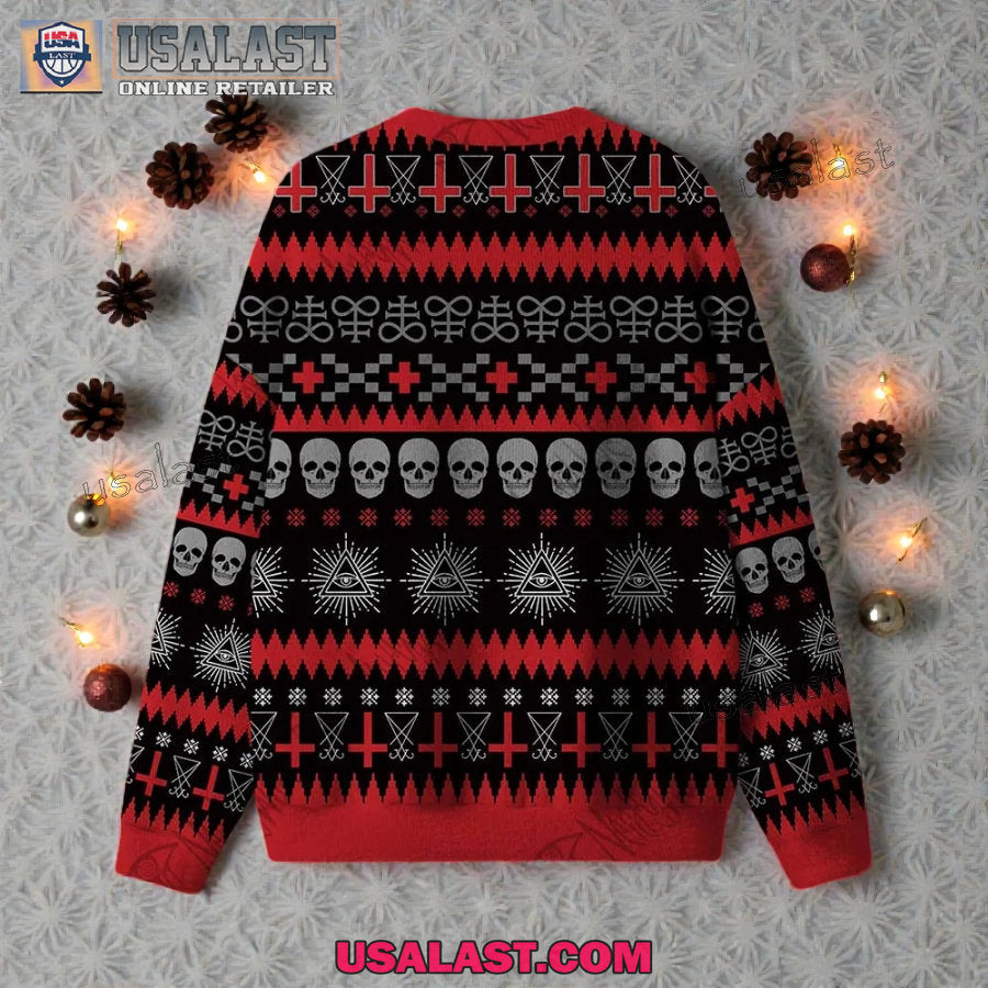 Satan Claus Ugly Christmas Sweater