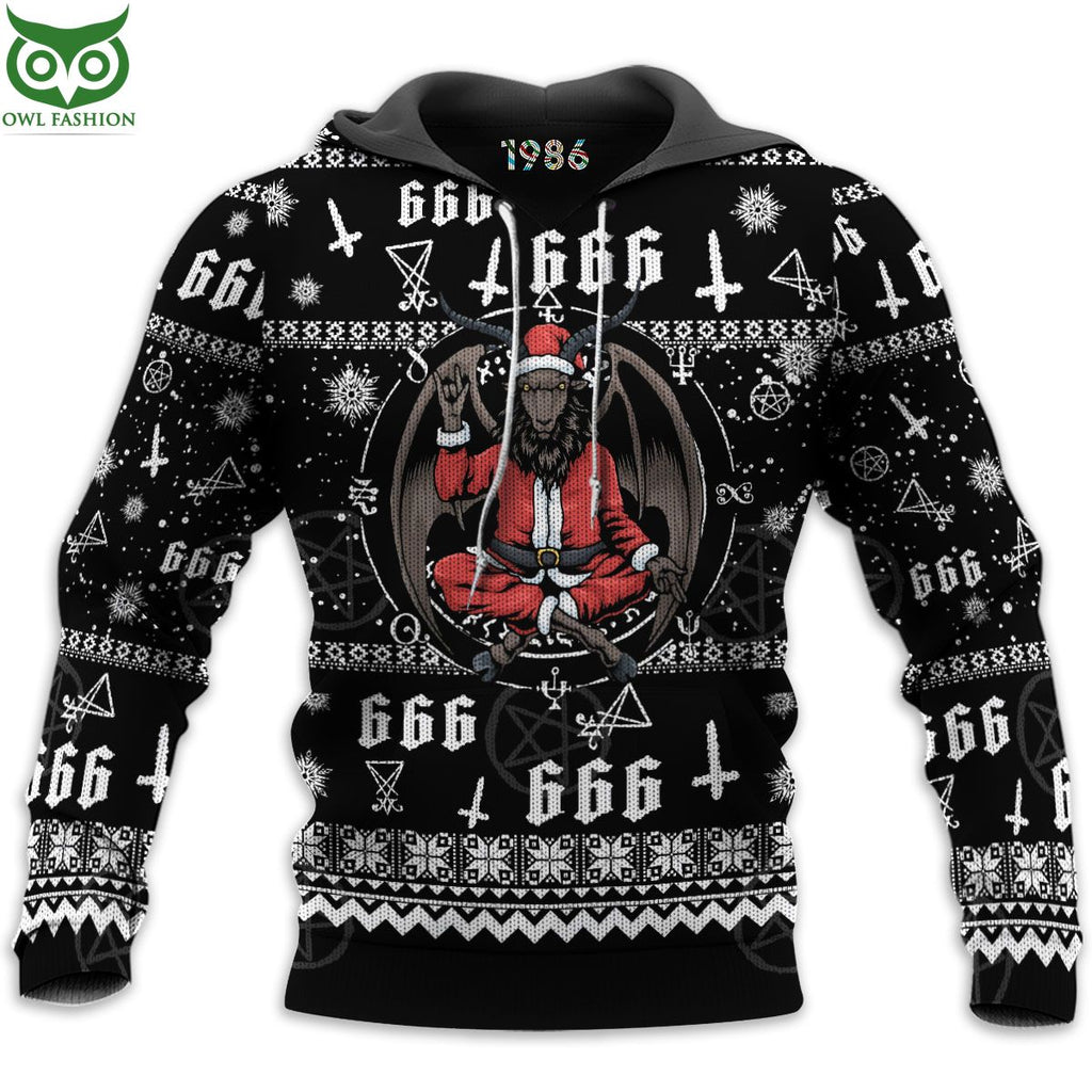 Satan Santa Christmas Ugly Sweater Jumpers