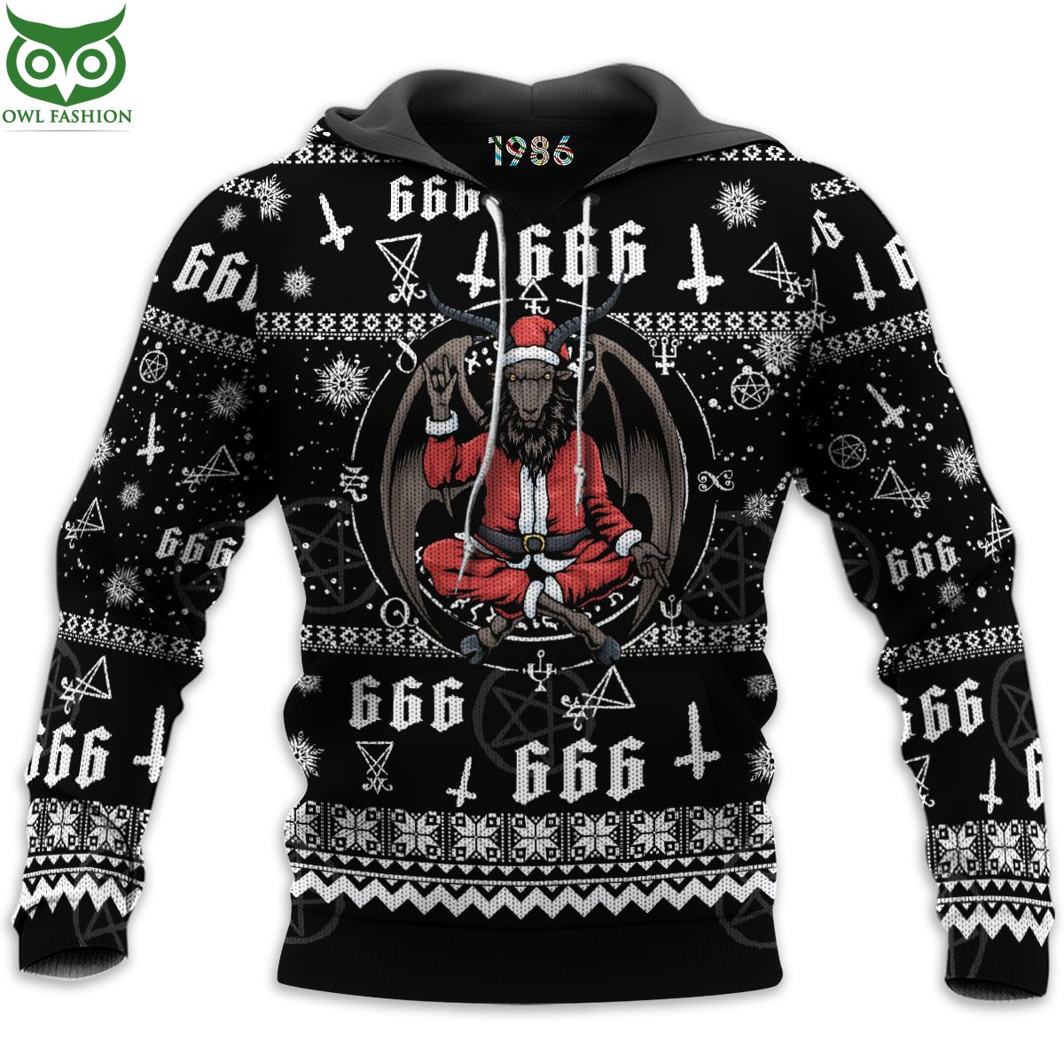 Satan Santa Christmas Ugly Sweater Jumpers