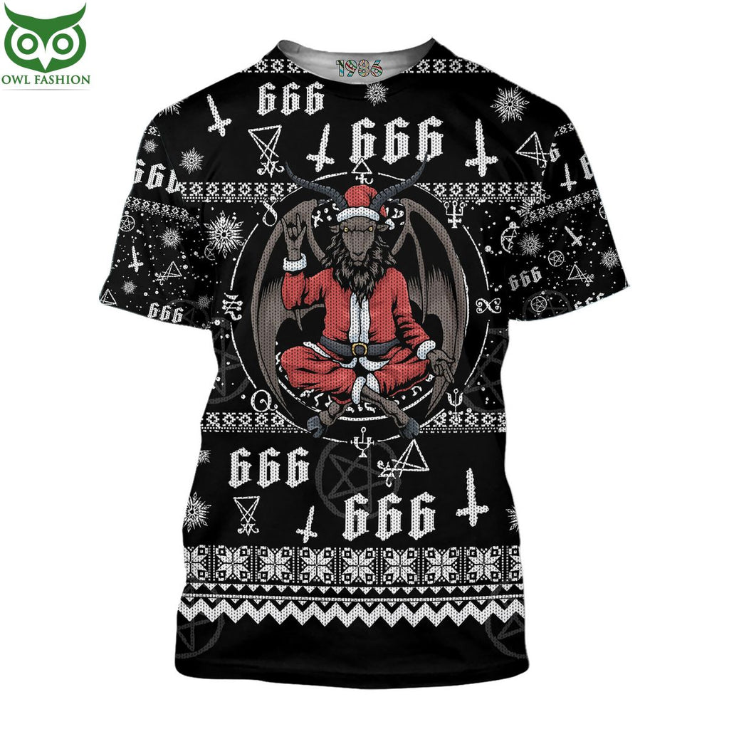 Satan Santa Christmas Ugly Sweater Jumpers