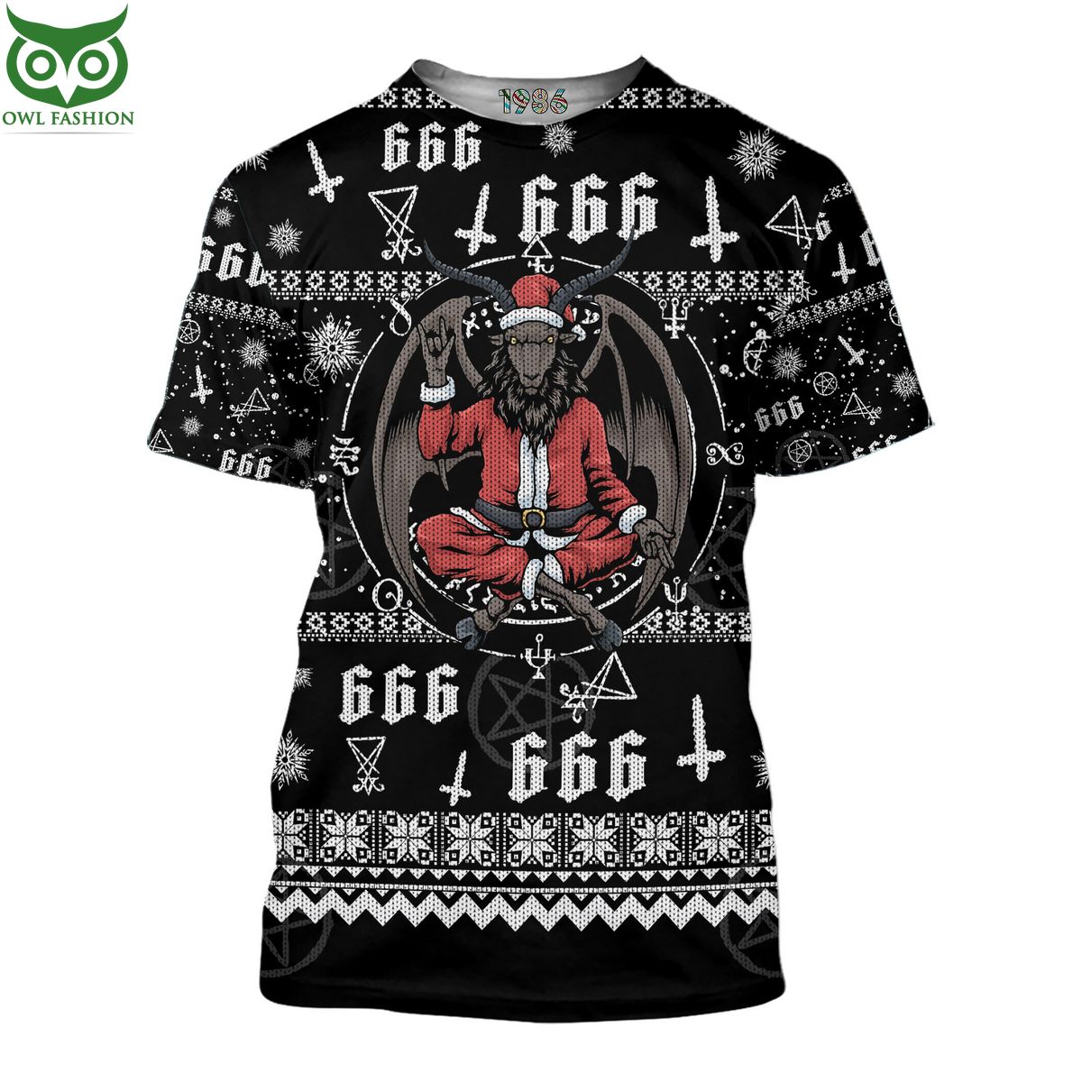 Satan Santa Christmas Ugly Sweater Jumpers
