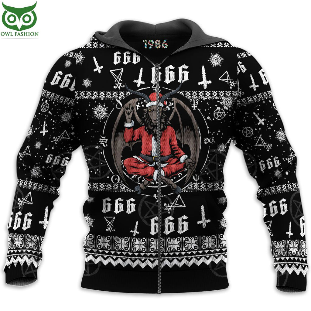 Satan Santa Christmas Ugly Sweater Jumpers
