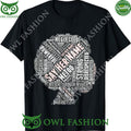 Say Her Name Word Cloud Blacktivism T shirt