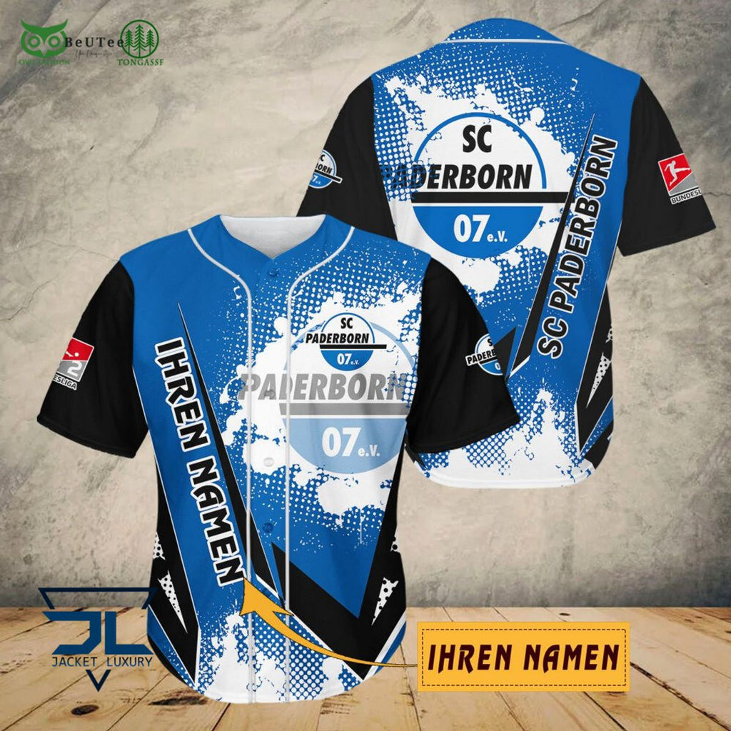 SC Paderborn Bundesliga Ihren Namen 3D Hoodie Shirt Polo
