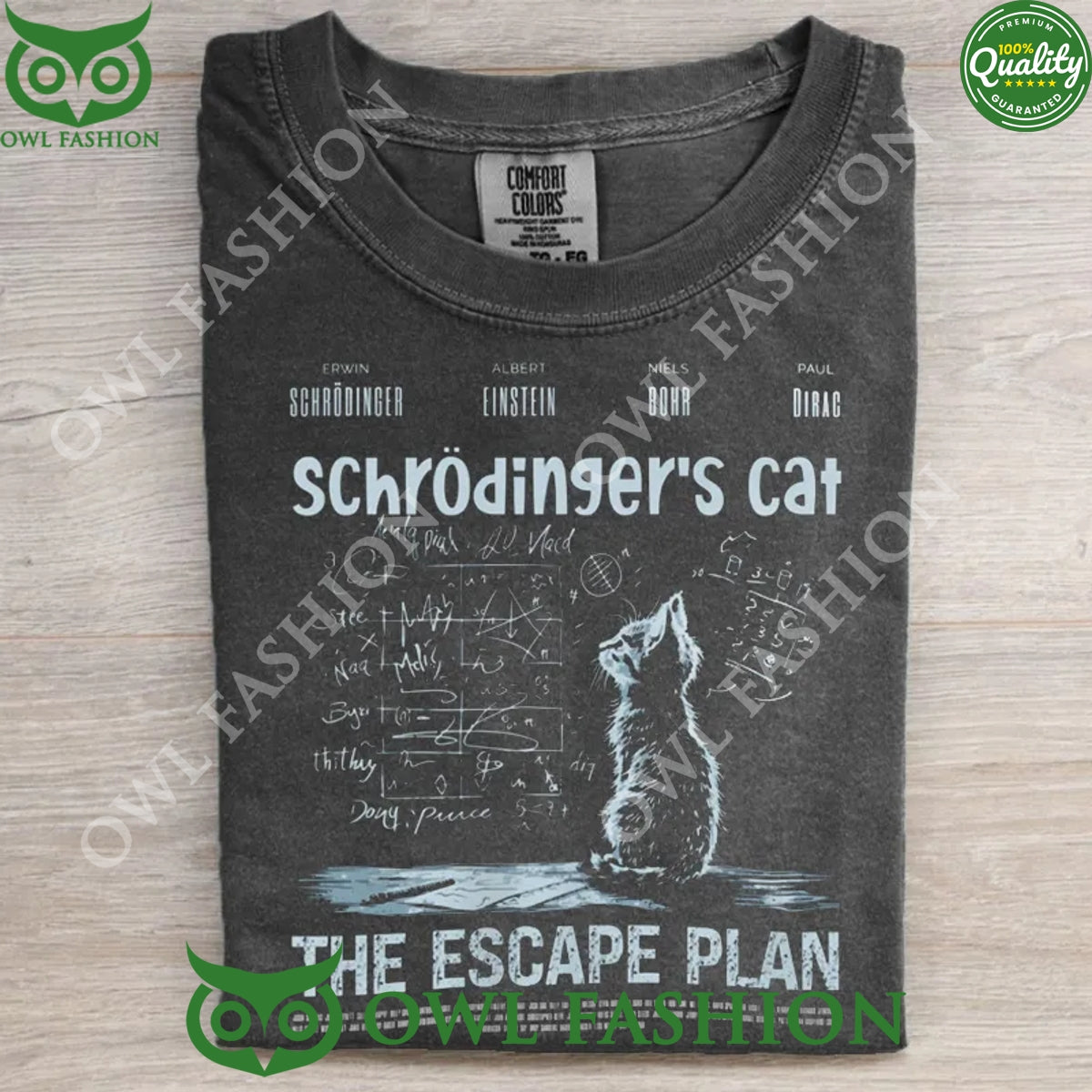 Schrödingers Cat The Escape Plan T Shirt