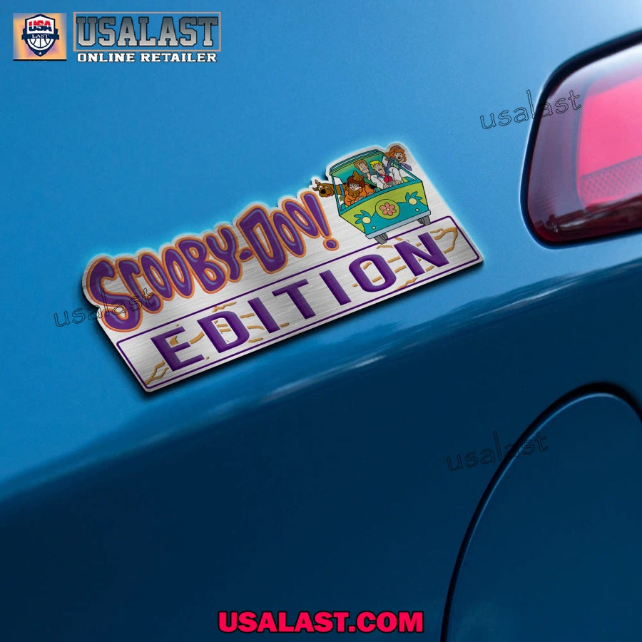 Scooby Doo And Friends Car Emblem Custom 3D Badge