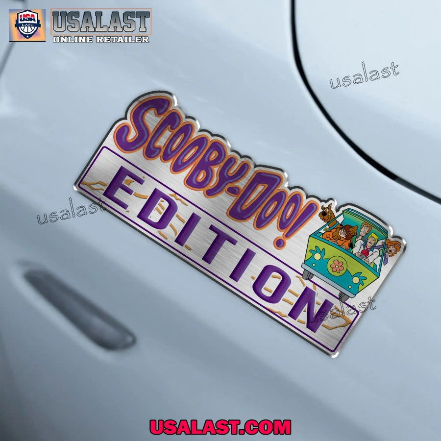 Scooby Doo And Friends Car Emblem Custom 3D Badge