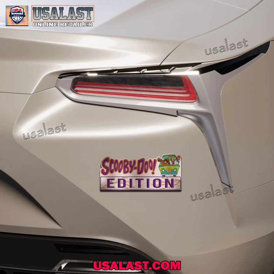 Scooby Doo And Friends Car Emblem Custom 3D Badge