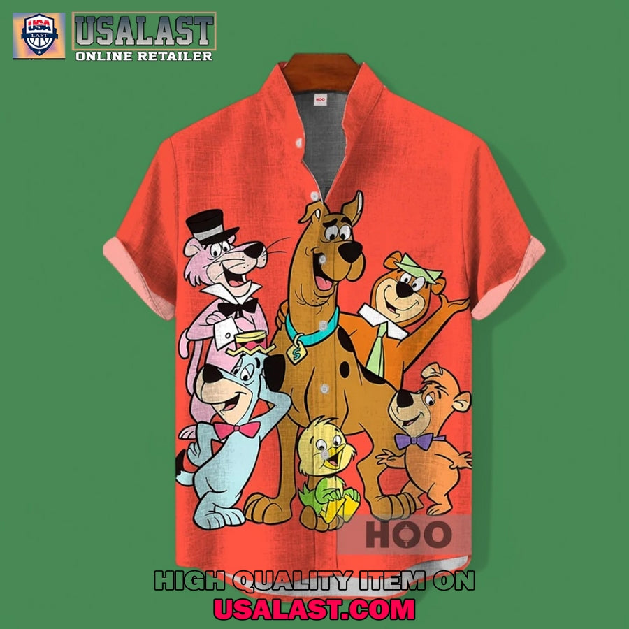 Scooby Doo And Nostalgia Cartoon Characters Hawaiian Shirt