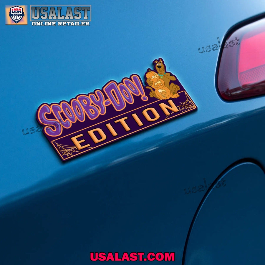 Scooby Doo Halloween Car Emblem Custom 3D Badge