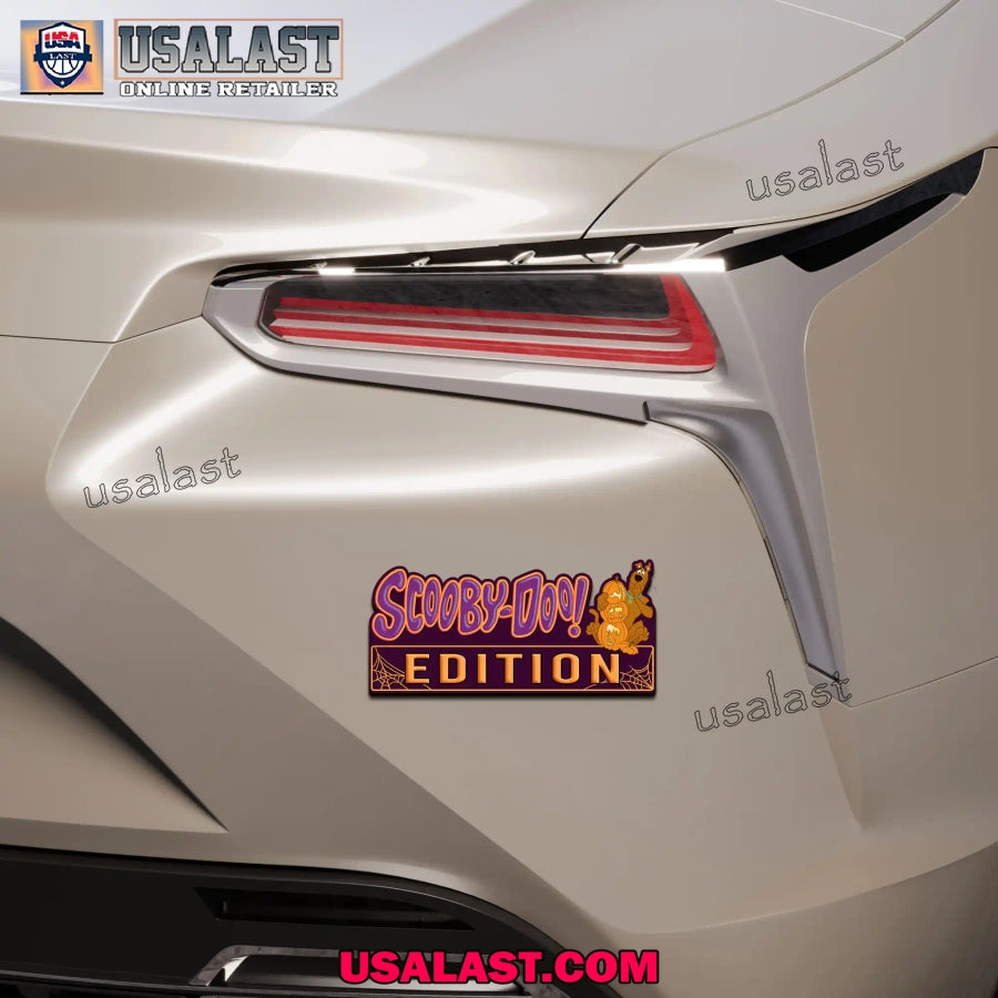 Scooby Doo Halloween Car Emblem Custom 3D Badge