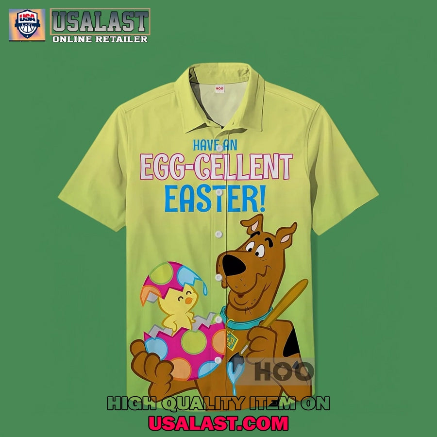 Scooby Doo Have An Egg Gellent Easter Hawaiian Shirt