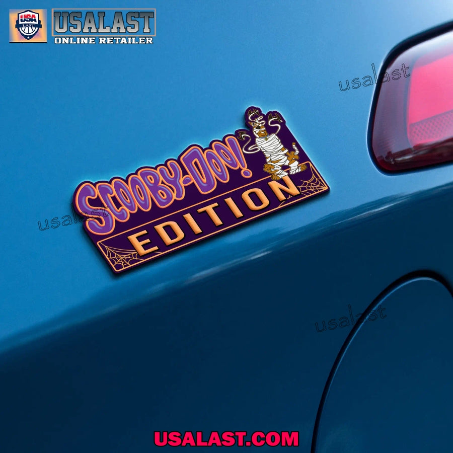Scooby Doo Mummy Halloween Custom 3D Car Badge Sticker