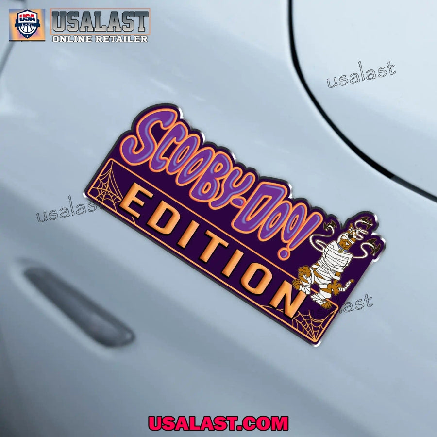 Scooby Doo Mummy Halloween Custom 3D Car Badge Sticker