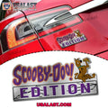 Scooby Doo Pizza Edition Custom 3D Car Badge Sticker