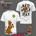 Scooby Doo Red Nose Day All Over Print Shirt