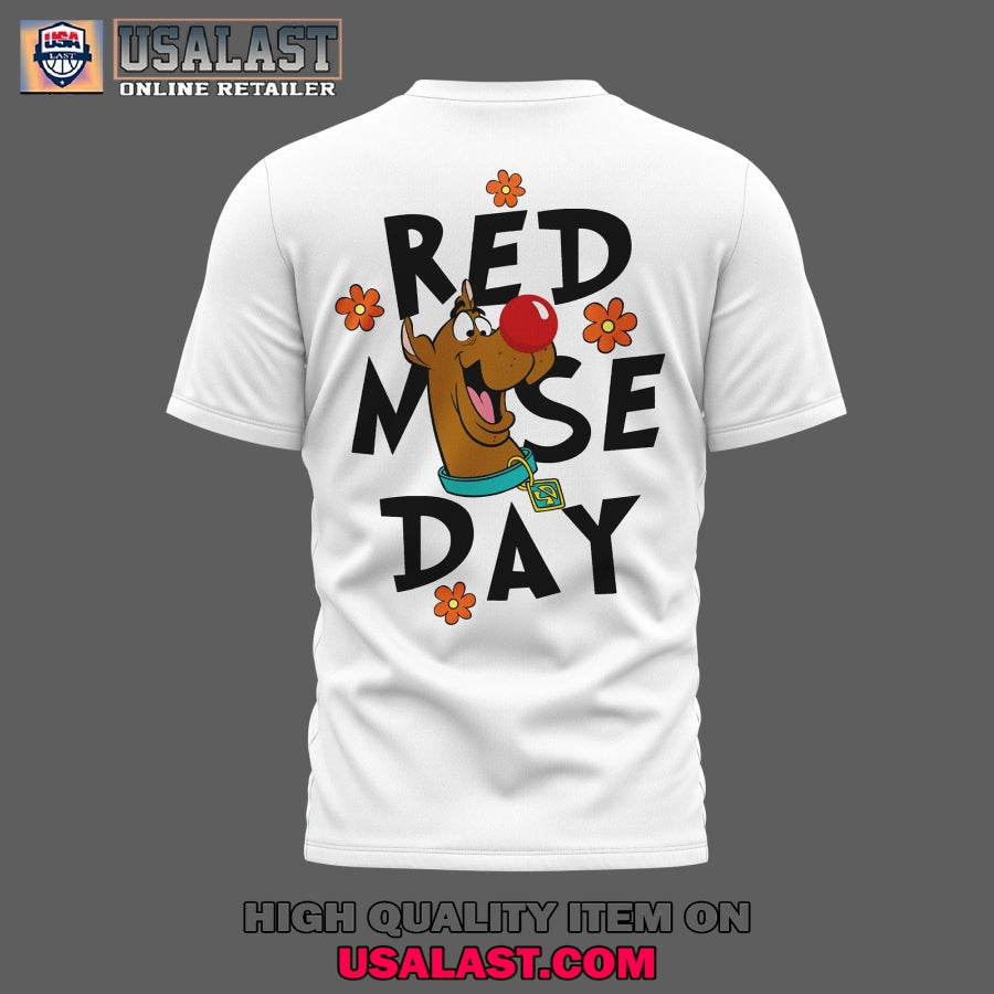 Scooby Doo Red Nose Day All Over Print Shirt