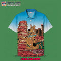 Scooby Doo Rich Pizza Dog Hawaiian Shirt