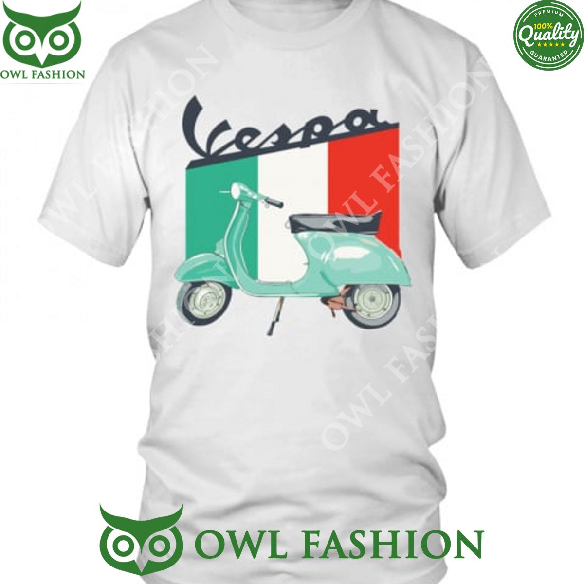 Scooter Vespa Motorbike Go fast t shirt