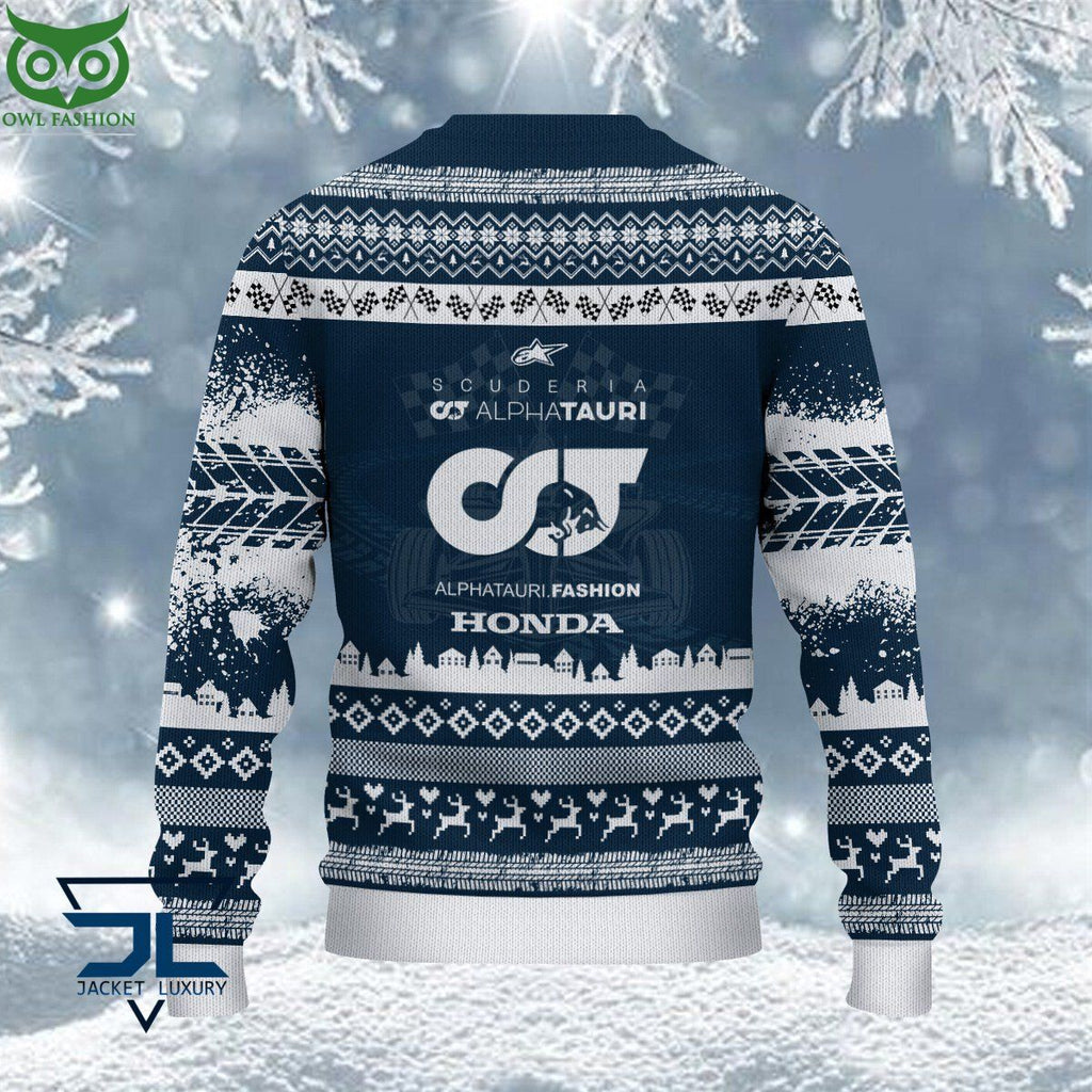 Scuderia AlphaTauri Customized Ugly Sweater