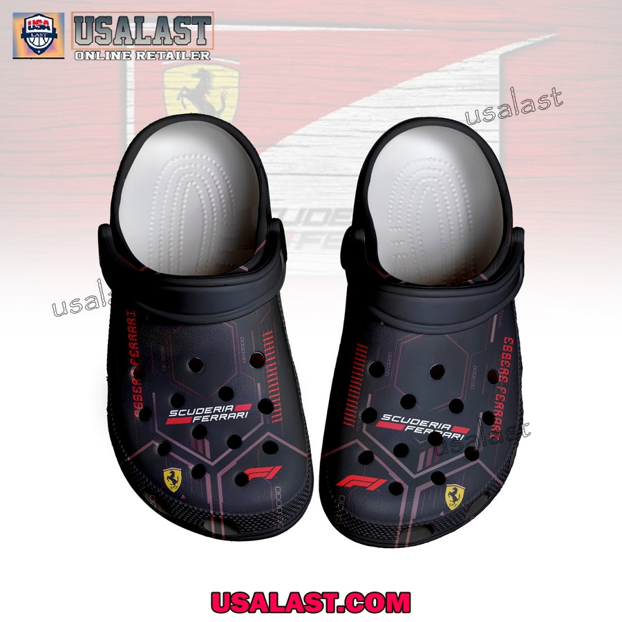 Scuderia Ferrari F1 Team Crocs Clogs Shoes