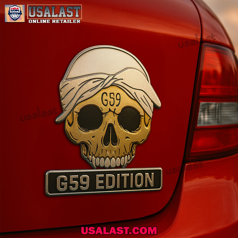 Scuicideboys Edition Custom Badge 3D Car Sticker