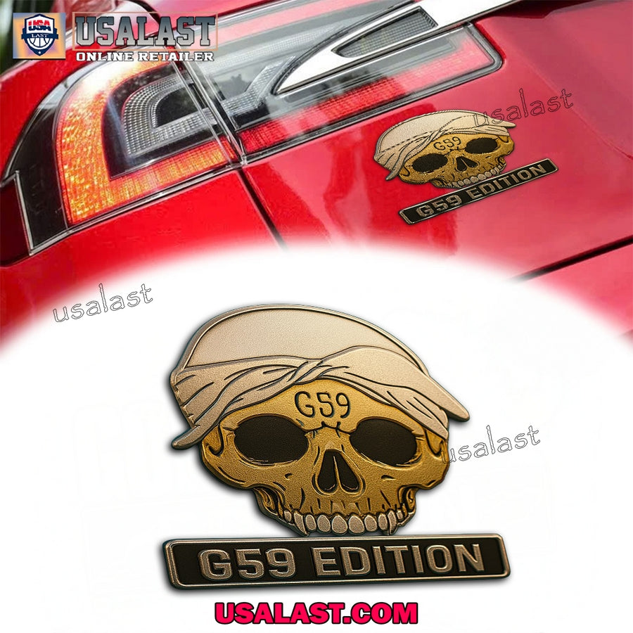 Scuicideboys Edition Custom Badge 3D Car Sticker