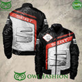 Seat Car Bomber Jacket Printed