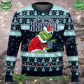 Seattle Kraken Hockey Grinch Ugly Christmas Sweater Jumper