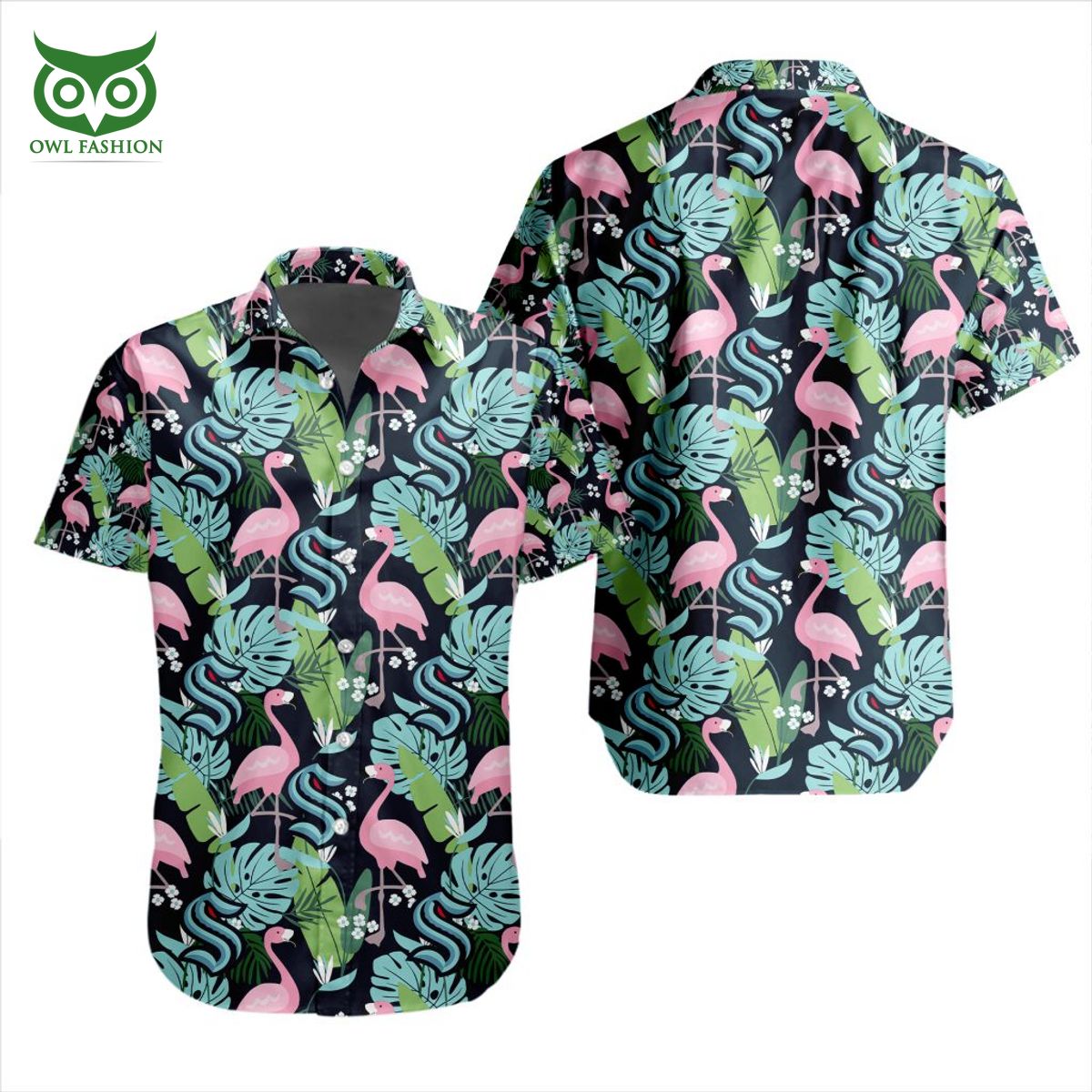 Seattle Kraken NHL Hockey Team Hawaiian Shirt
