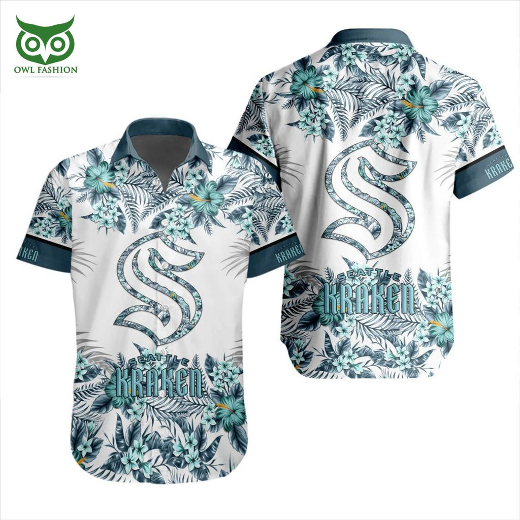 Seattle Kraken NHL Team Beach Vibe Hawaiian Shirt
