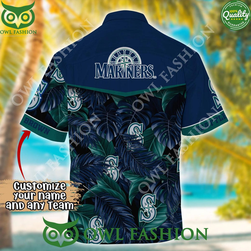 Seattle Mariners Logo Team MLB Premium Hawaii Shirt