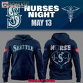 Seattle Mariners Nurses Night All Over Print Hoodie, T-Shirt