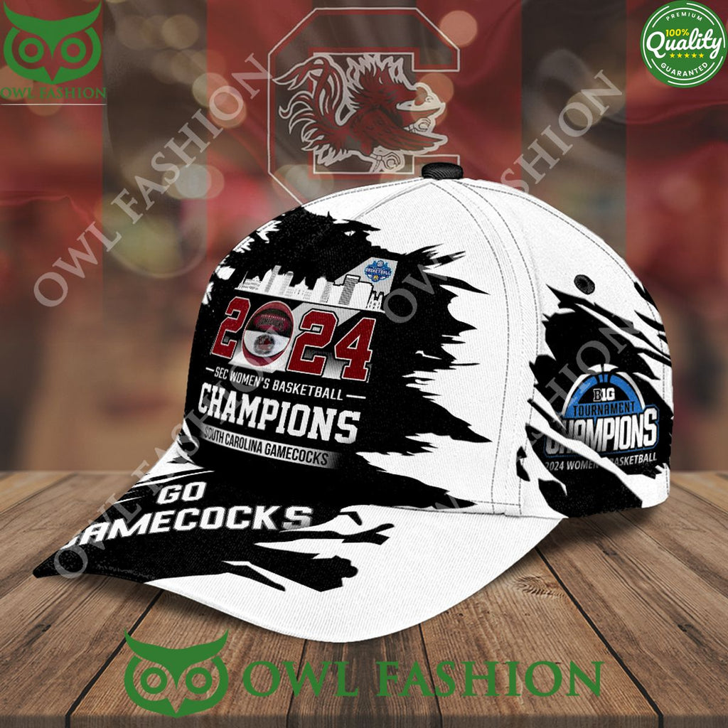 Sec Women Basketball champions 2024 South Carolina Gamecocks Classic Cap