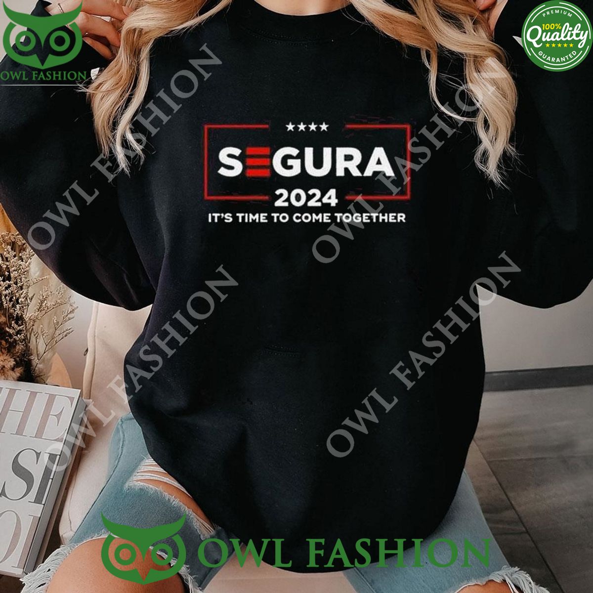Segura 2024 It’s Time To Come Together Shirt Hoodie