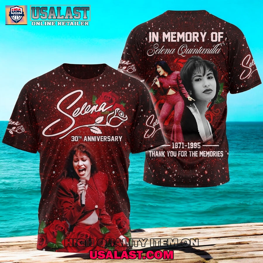 Selena 30th Anniversary 1995-2025 T-Shirt