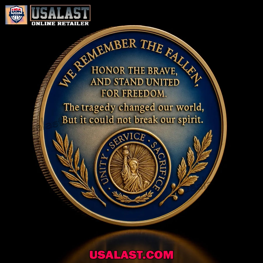 September 11 2001 Never Forget Memorial Coin