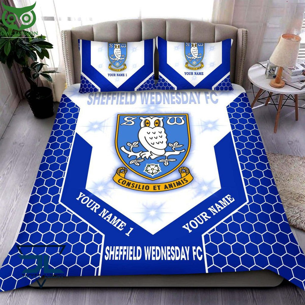 Sheffield Wednesday EFL Champion Customized Bedding Set